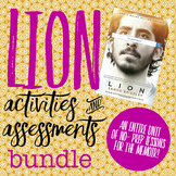 Lion (A Long Way Home) Activities and Assessments Bundle