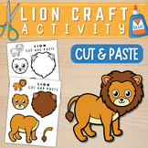 Lion Craft | Jungle Animal Activities | Zoo Animal Craft |