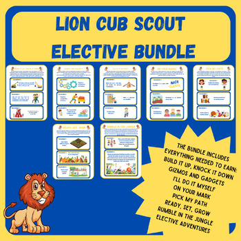 Preview of Lion Cub Scout Elective Bundle