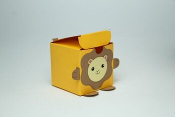 Preview of Lion Kids Favor Box