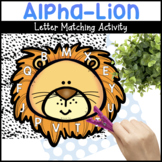 Lion Letter Matching Activity - Zoo Animal Literacy Center