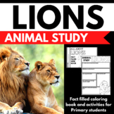 Lion Unit Research Project | Animal Research | Biome Proje