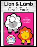 Lion and Lamb Craft - March Activity - Spring Science Cent