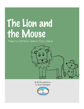 Preview of Lion and the Mouse Lesson Plan Ideas