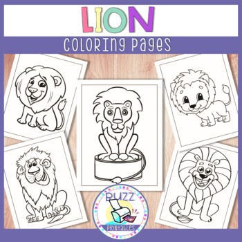 Download Lion Coloring Worksheets Teaching Resources Teachers Pay Teachers