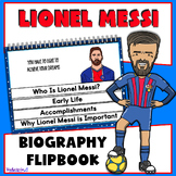 Lionel Messi Biography Report Flipbook Latinx Leader Hispa