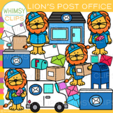 Lions' Post Office Clip Art