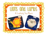 Lions and Lambs - A Craft Activity for March