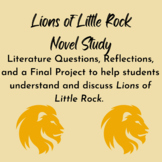 Lions of Little Rock Novel Study
