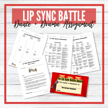 Preview of Lip Sync Battle - Dance and Drama Assignment