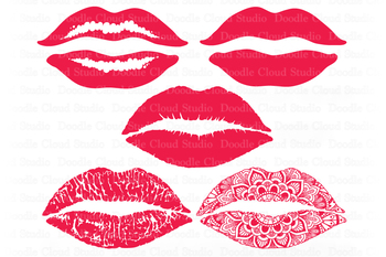 Download Lips Svg Kiss Svg Kissing Lips Svg And Clipart Red Lips Svg Lips Mandala