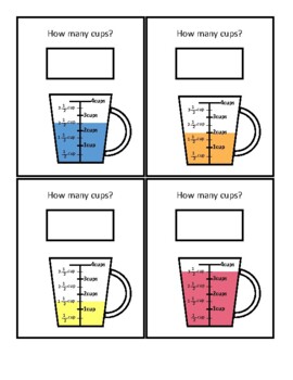 Liquid Measurements Cups, Pints, QUarts Gallons by Rebecca Fortner