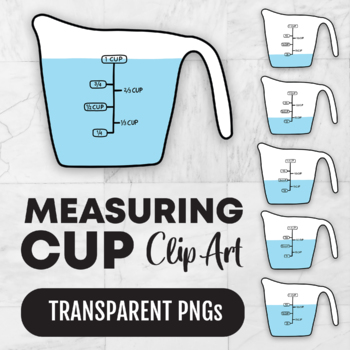 Liquid Measuring Cup Clip Art by Creative Access | TpT