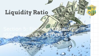 Preview of Liquidity Ratios – Business Studies & Finance - 12 of 14