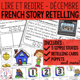 Lire et redire des petites histoires - DÉCEMBRE - French R