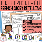 Lire et redire des petites histoires L'ÉTÉ - French Summer