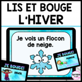 Lis et Bouge l'hiver | French Winter Reading Activity