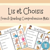 Lis et Choisis - Pick a Picture ** 40 French Reading Compr