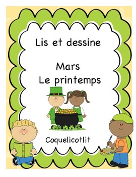 Lis et dessine : Mars - Le Printemps by coquelicotlit | TPT