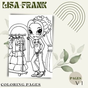 Lisa Frank Coloring Book: 1 listing