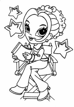 lisa and frank coloring pages from