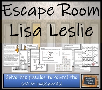 Preview of Lisa Leslie Escape Room Activity