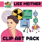 Lise Meitner Clip Art Set-STEM Women’s History