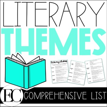 Preview of List of Literary Themes