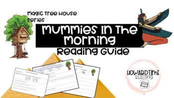 Preview of Magic Tree House Mummies In The Morning EDITABLE Reading Guide
