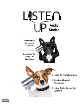 Preview of Listen Up - Audio stories for  ESL / EFL learners. Listening. Story.