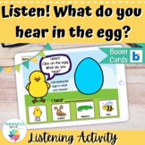 What Do You Hear in the Egg Boom Cards Speech Therapy Spri