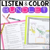 Listening Comprehension | Following Directions Activity | 