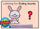 Listen for Ending Sounds~Boom Cards