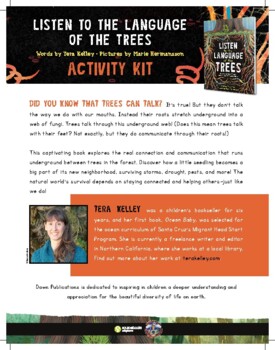 Preview of Listen to the Language of the Trees by Tera Kelley Activity Kit