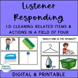 Listener Responding Identifying Cleaning & Chores Images I