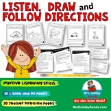 Listening Activity | Listen, Draw, Follow Directions | Lit
