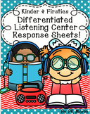 Listening Center Differentiated Response Sheets