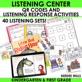 Listening Center QR Codes for Kindergarten & 1st Grade Pri