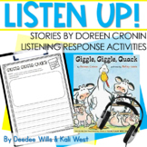 Listening Center QR Codes and Printable Response Sheets fo