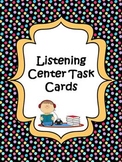 Listening Center Task Card Activities