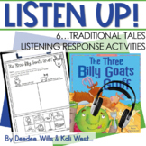 Listening Center with QR Codes Printable Response Sheets: 