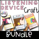 Listening Device Craft BUNDLE for Deaf Education