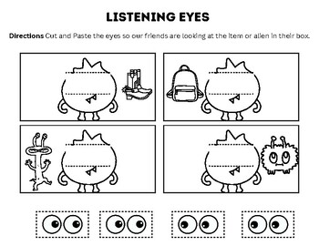 Preview of Listening Eyes