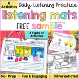 Listening & Following Directions - Comprehension Activitie