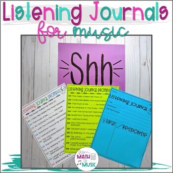 Preview of Listening Journals