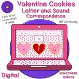 Listening Letter Sound Correspondence - Valentine's Day Cookies