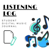 Listening Log: Student Digital Music Journal/Interactive G