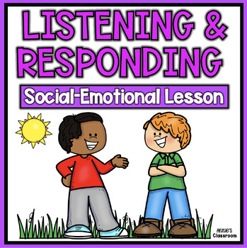 Listening Skills | Listening & Responding | Social Emotional | Social ...