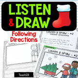Christmas Listening Comprehension Listen and Draw