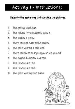 Free Following Directions Worksheets by Lindy du Plessis | TpT